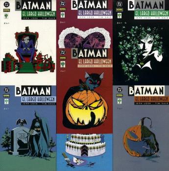BATMAN EL LARGO HALLOWEEN 1 A 7 COLECCION COMPLETA NORMA EDITORIAL OFERTA